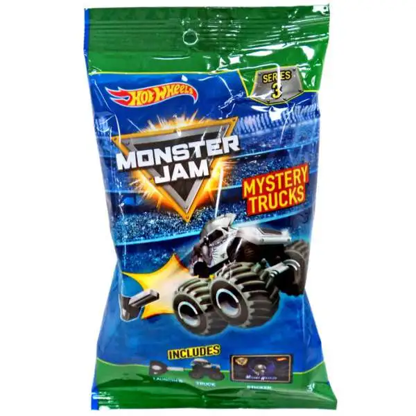 Hot Wheels Monster Jam Series 3 Mystery Trucks Mystery Pack [1 RANDOM Figure]