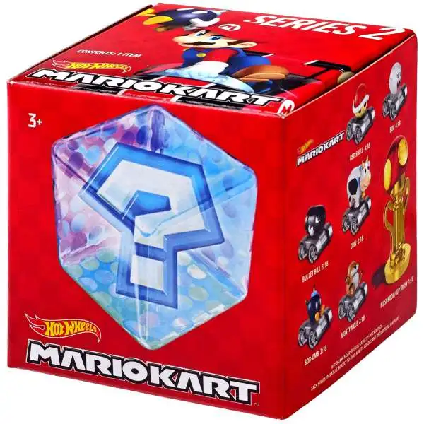 Hot Wheels Mario Kart Series 2 Mystery Pack [1 RANDOM Figure]