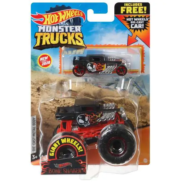 Hot Wheels Monster Trucks Bone Shaker Diecast Car [Die-Cast Car]