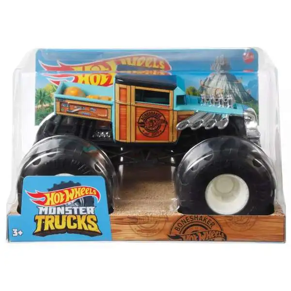 Hot Wheels Monster Trucks Twisted Tredz 1:43 Scale Bone Shaker