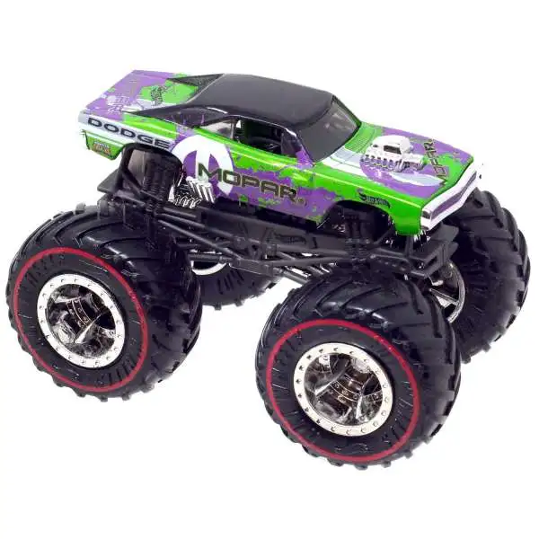 Hot Wheels Monster Trucks Dodge Charger R/T Diecast Car [Mopar, Loose]
