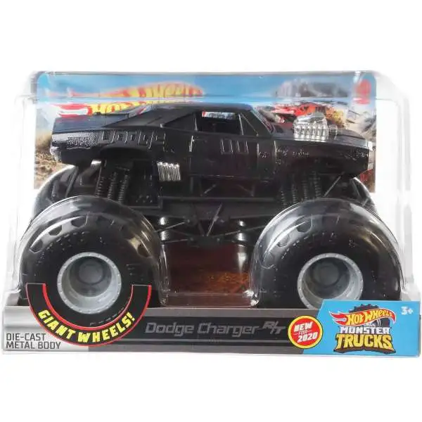 Hot Wheels Monster Trucks Dodge Charger R/T Diecast Car [Damaged Package]