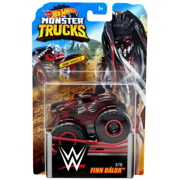 Hot Wheels Monster Trucks WWE Finn Balor Diecast Car