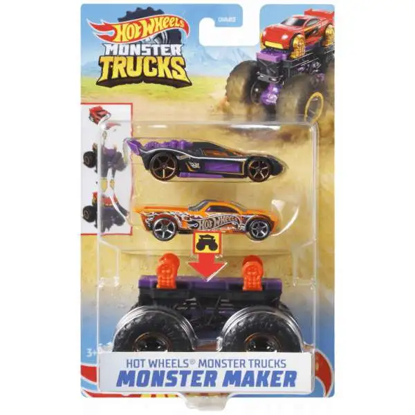 Hot Wheels Monster Trucks Monster Maker Bone Shaker Diecast Car