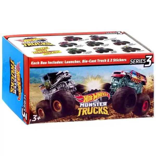 Hot Wheels Series 3 Monster Trucks Mystery Pack