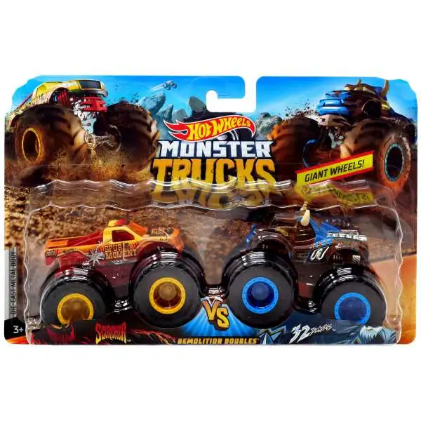 Hot Wheels Monster Trucks Demolition Doubles Spur of the Moment