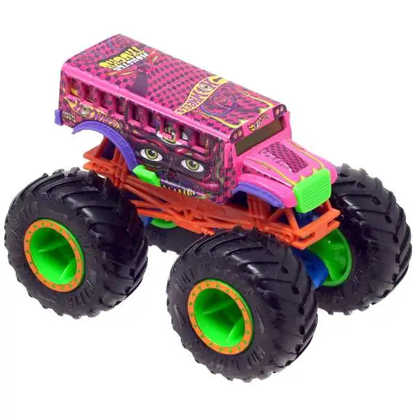Hot Wheels Monster Trucks Psycho-Delic Too S'Cool Diecast Car [Loose]
