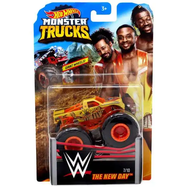 Hot Wheels Monster Trucks Creature 3-Pack, 1:64 Scale Toy Trucks: Shark  Wreak, Piran-Ahh & Mega-Wrex