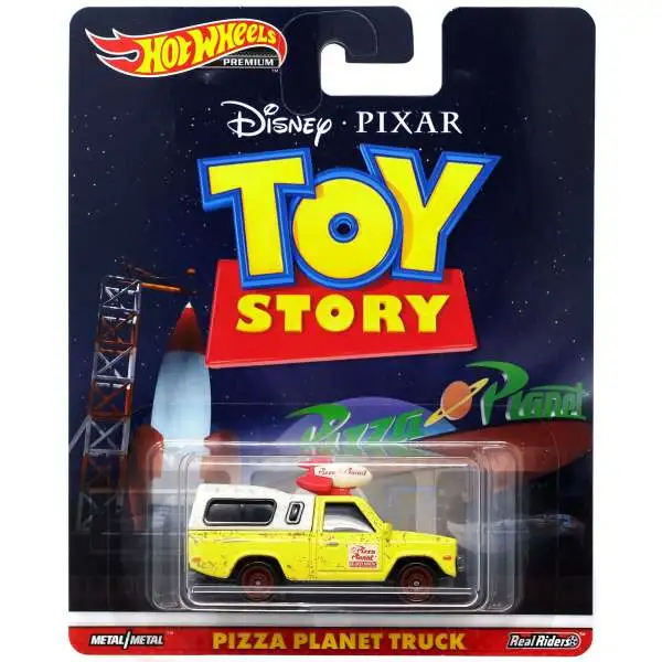 ミニカー Hot Wheels Pizza Planet Truck Disney Pixar Hot Wheels Premium Pizza Planet Truck Die Cast Car
