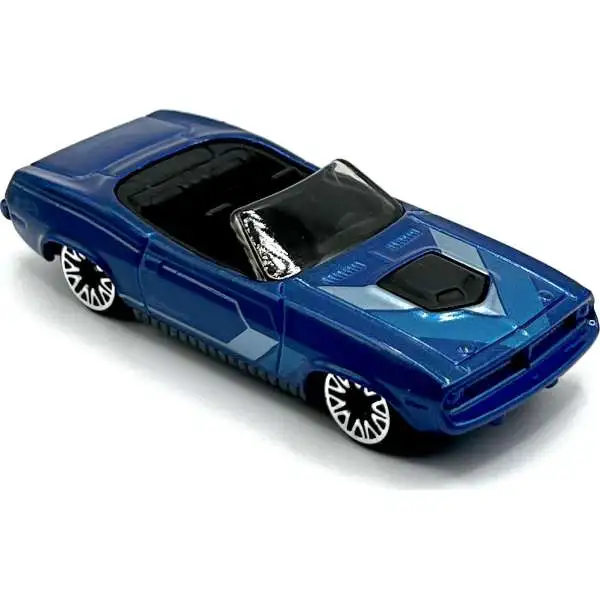 Hot Wheels Plymouth Barracuda Diecast Car [Pearlescent Blue Loose]