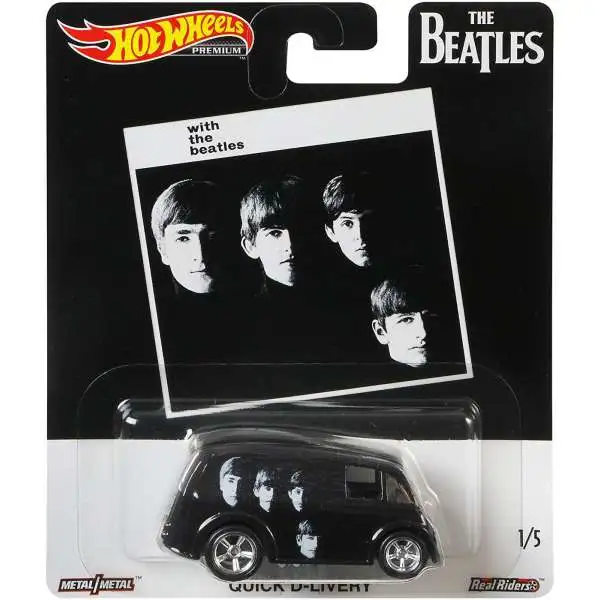 Hot Wheels With The Beatles Diecast Car #1/5 [Quick D-Livery]