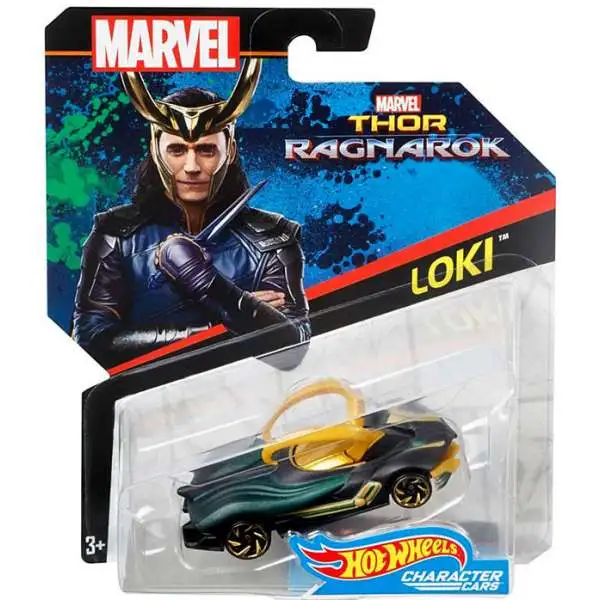 Hot Wheels Thor: Ragnarok Character Cars Loki Diecast Car
