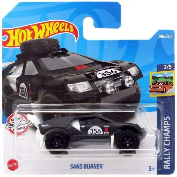 Hot Wheels Rally Champs Sand Burner Diecast Car #2/5 [Short Card]