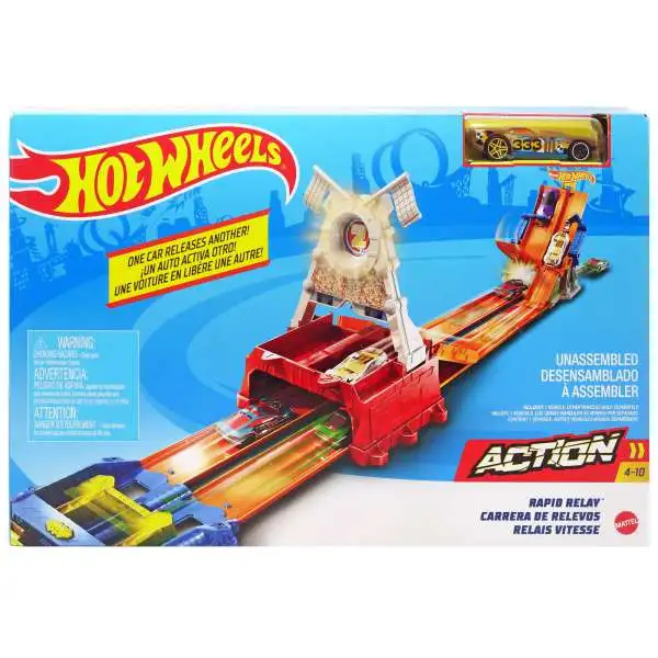 Hot Wheels Action Rapid Relay Track Set
