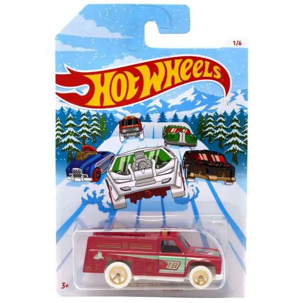 Hot Wheels 2018 Holiday Hot Rods Rapid Responder Diecast Car #1/6