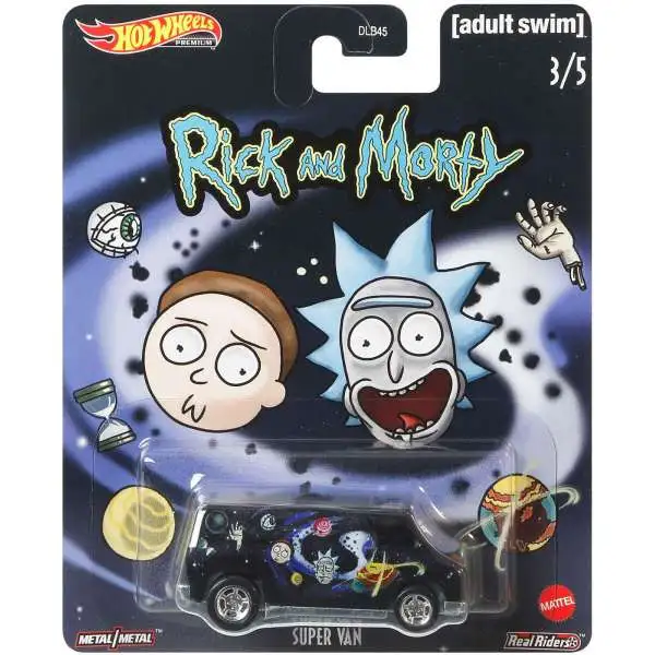 Rick & Morty Hot Wheels Premium Super Van Die Cast Car #3/5