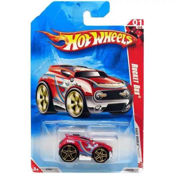 Hot Wheels Race World Cave '10 Rocket Box Diecast Car