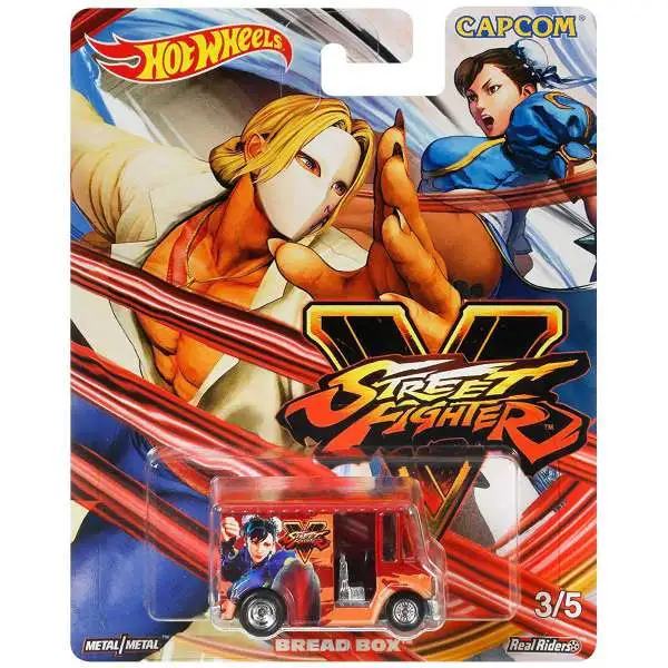 Hot Wheels Street Fighter V Bread Box Diecast Car #3/5
