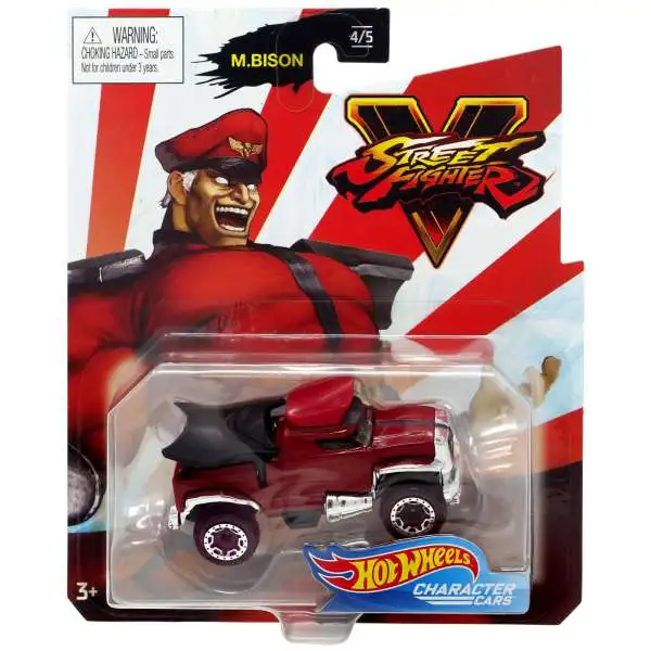 Hot Wheels Street Fighter V Character Cars M. Bison Diecast Car #4/5