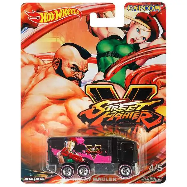 Hot Wheels Street Fighter V Hiway Hauler Diecast Car