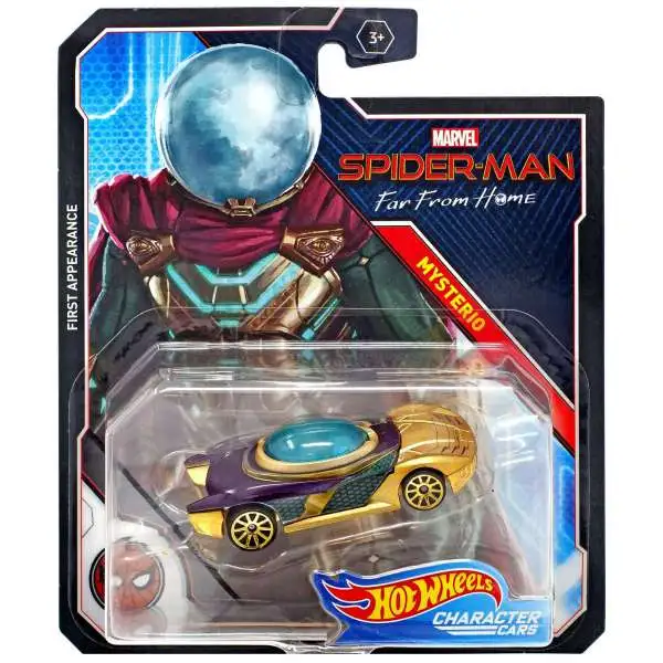 Hot Wheels Marvel Character Cars Mysterio Diecast Car [Far From Home]