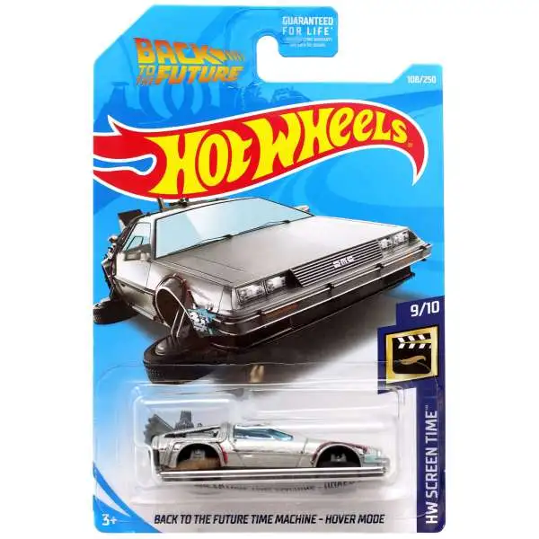 Hot Wheels Back to the Future HW Screen Time Time Machine - Hover Mode Diecast Car #9/10