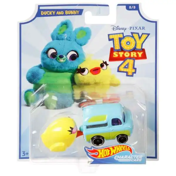 Toy Story 4 Hot Wheels Ducky & Bunny Diecast Car #8/8