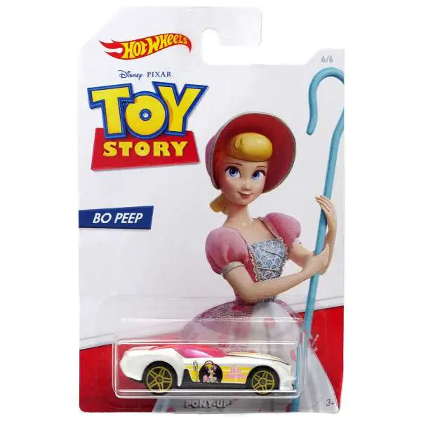 Toy Story Hot Wheels Pony-Up Diecast Car #6/6 [Bo Peep]