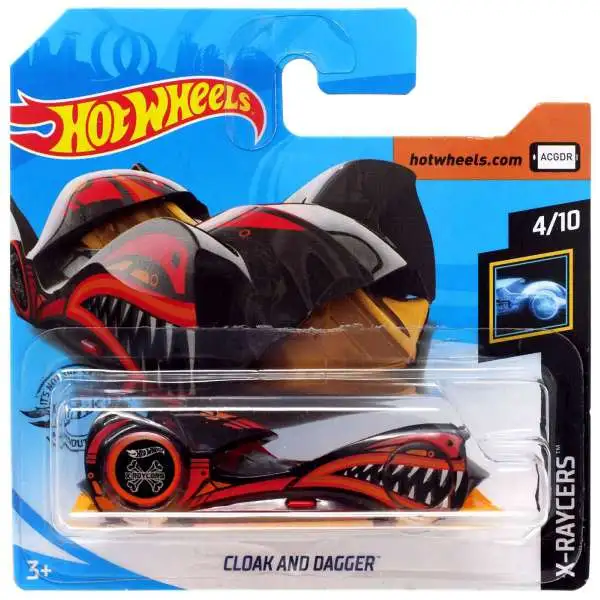 Hot Wheels X-Raycers Cloak & Dagger Diecast Car #4/10 [Short Card]