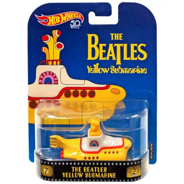 Hot Wheels The Beatles HW Retro Entertainment The Beatles Yellow
