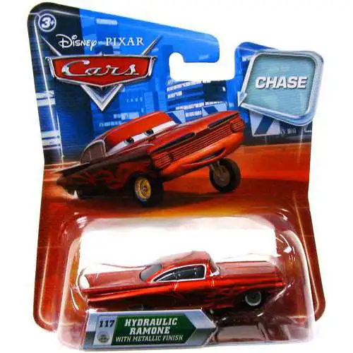 Disney / Pixar Cars Lenticular Eyes Series 2 Hydraulic Ramone WIth Metallic Finish Diecast Car