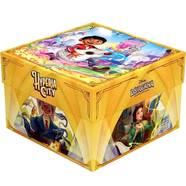 Disney Lorcana イルミナリアスと魔法の島 BOX シュリンク付き Disney Lorcana Trading Card Game Hyperia City Illumineers Trove 8