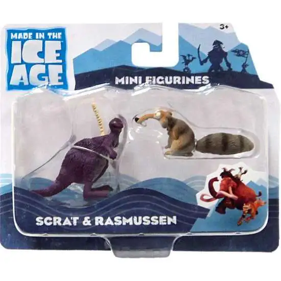 Ice Age Continental Drift Scrat & Rasmussen Mini Figure 2-Pack [Loose]