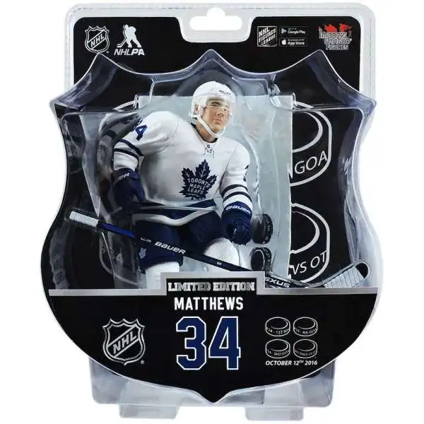 Auston Matthews w/Third Jersey (Toronto Maple Leafs) Gold Label