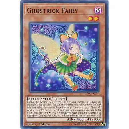 YuGiOh Ignition Assault Common Ghostrick Fairy IGAS-EN023