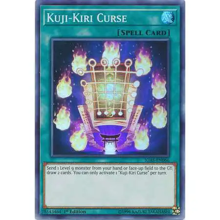 YuGiOh Ignition Assault Super Rare Kuji-Kiri Curse IGAS-EN066