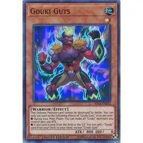 YuGiOh Ignition Assault Super Rare Gouki Guts IGAS-ENSE3