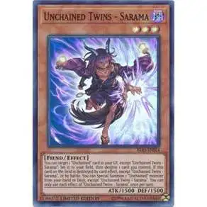 YuGiOh Ignition Assault Super Rare Unchained Twins - Sarama IGAS-ENSE4