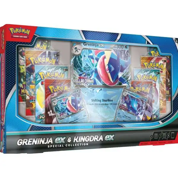 Pokemon Scarlet Violet Greninja ex Kingdra ex Exclusive Special