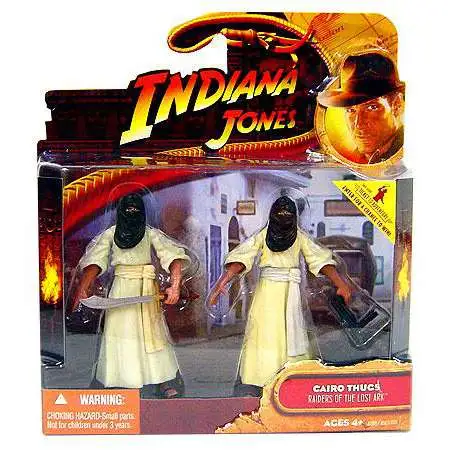 Indiana Jones Raiders of the Lost Ark Cairo Thugs Action Figure 2-Pack [Damaged Package]