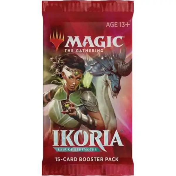 MtG Ikoria: Lair of Behemoths DRAFT Booster Pack [15 Cards, NO SPACEGODZILLA!]