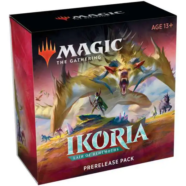 MtG Ikoria: Lair of Behemoths Prerelease Pack [6 Booster Packs, Promo Card & More]
