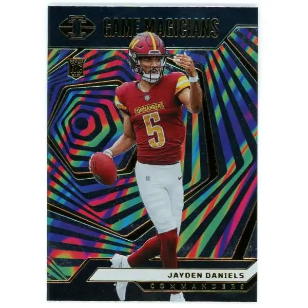NFL 2024 Panini Illusions Football Game Magicians Jayden Daniels #24 [Rookie]