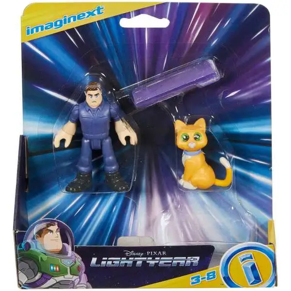 Disney / Pixar Lightyear Movie Imaginext Buzz Lightyear & Sox Figure 2-Pack