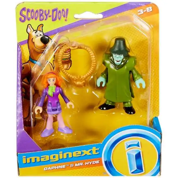 Fisher Price Scooby Doo Imaginext Daphne & Mr. Hyde 3-Inch Mini Figure 2-Pack
