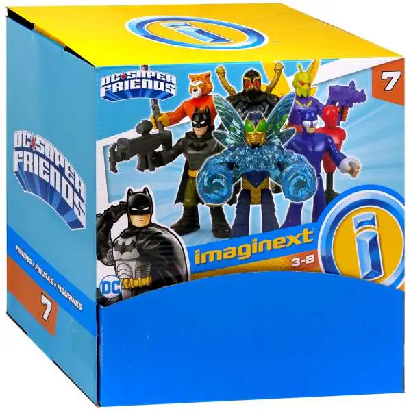 Fisher Price DC Super Friends Imaginext Series 7 Collectible Figure Mystery Box [36 Packs]