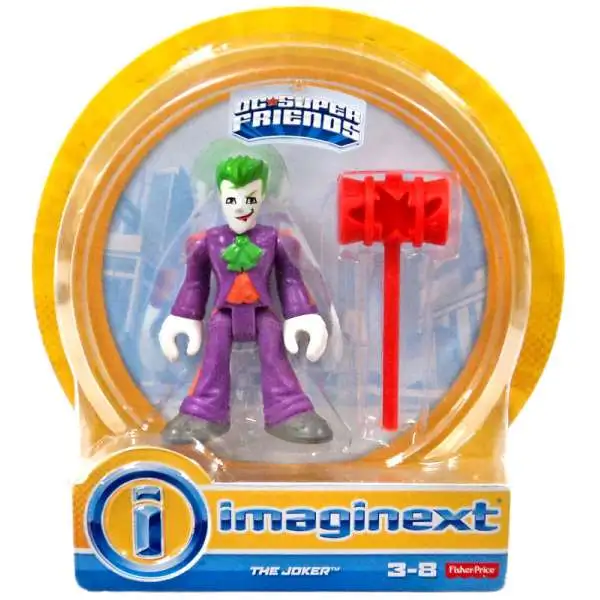 Fisher Price DC Super Friends Imaginext The Joker 3-Inch Mini Figures