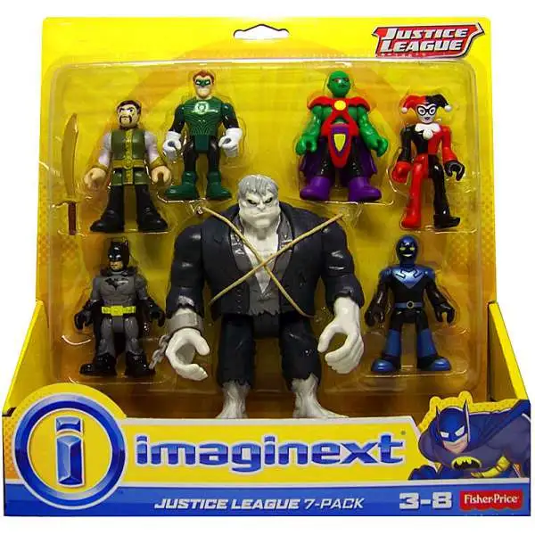 Fisher Price DC Imaginext Justice League 7-Pack Exclusive 3-Inch Mini Figure Set [Solomon Grundy]