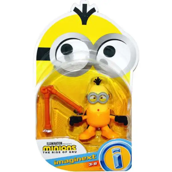 Fisher Price Despicable Me Minions: Rise of Gru Imaginext Kevin with Nunchucks Mini Figure