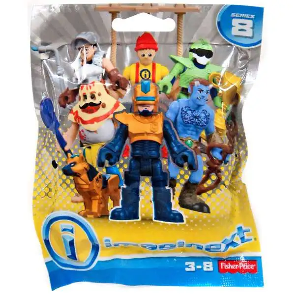 Fisher Price Imaginext Series 8 Collectible Figure Mystery Pack